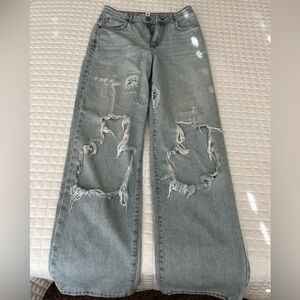 Forever 21 ripped jeans